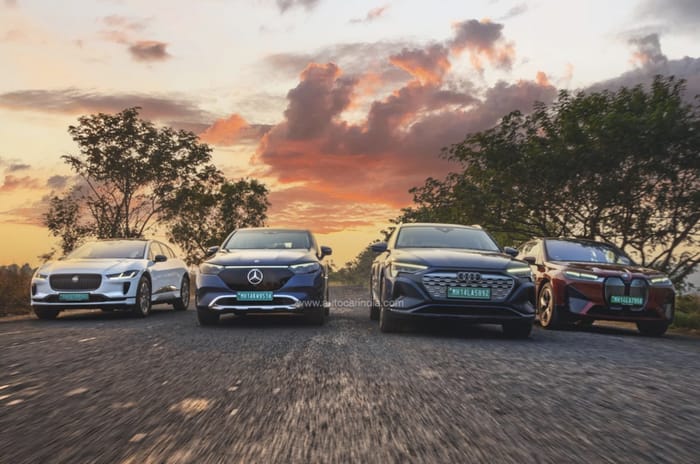 Comparison: Mercedes EQE SUV vs Audi Q8 e tron vs BMW iX vs Jaguar I Pace